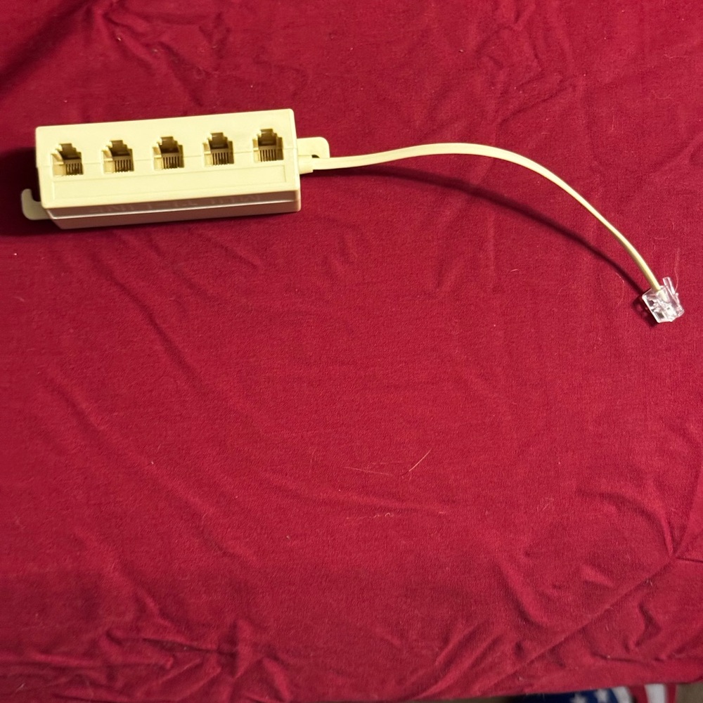 VoIP Phone Adapter - Beige